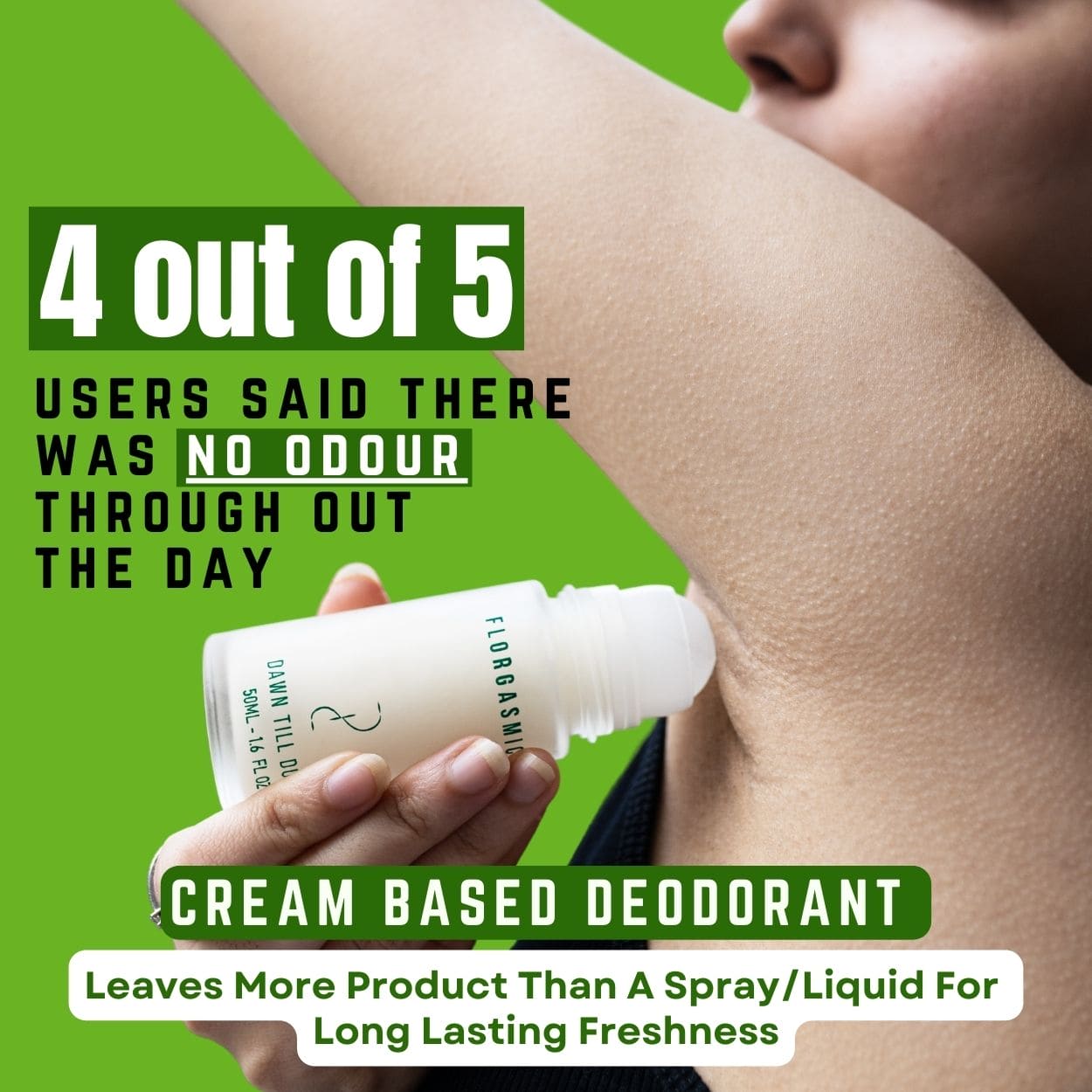 Florgasmic Deodorant (Glass Bottle- 50ML)