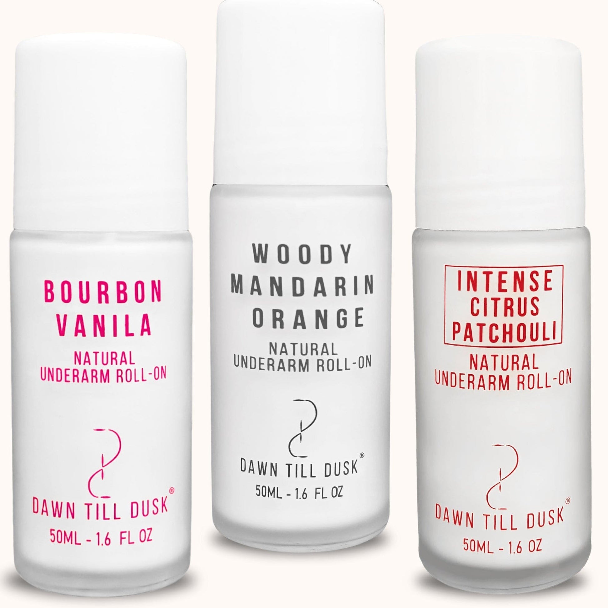 NATURAL UNDERARM DEODORANT- Travel Trios
