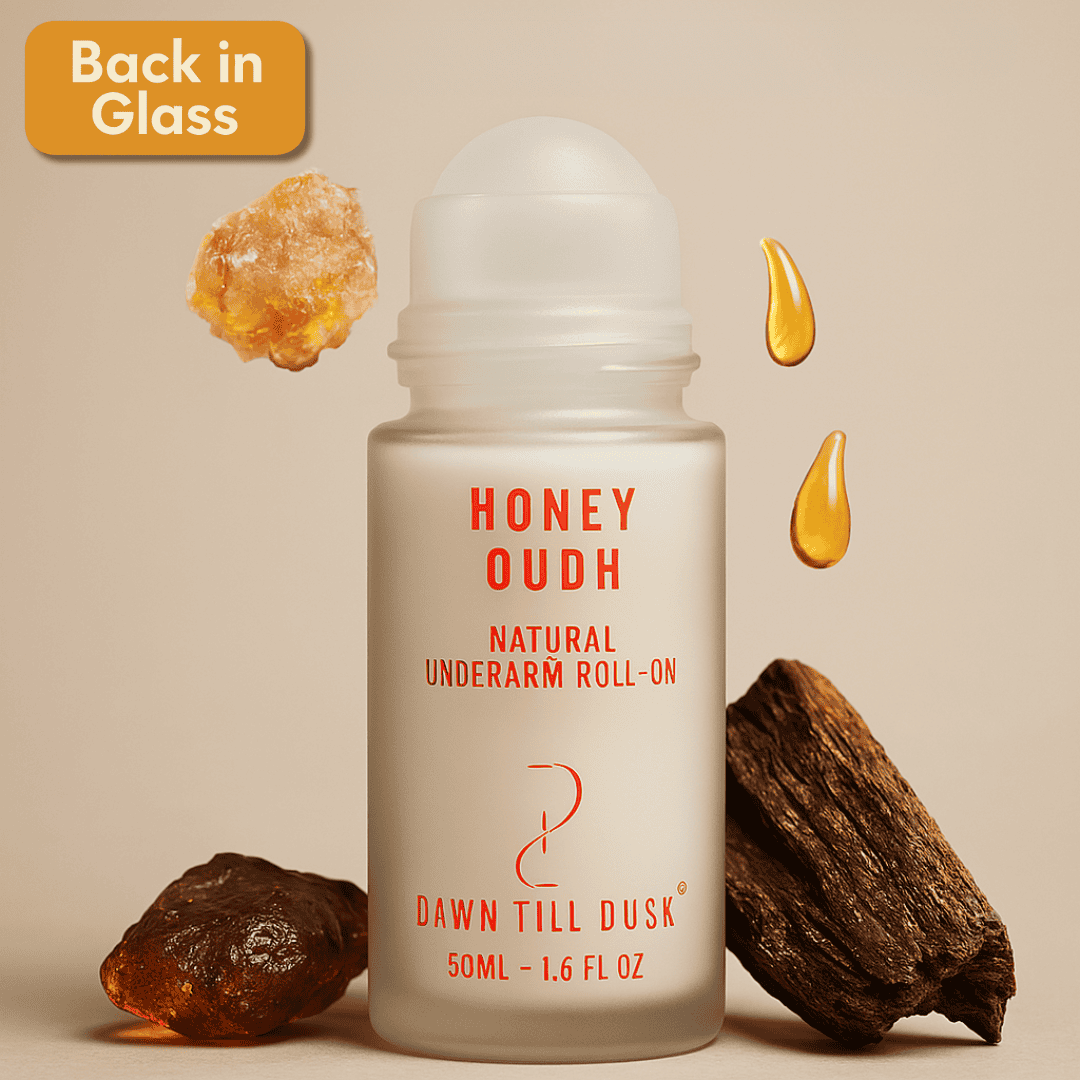 Honey Oudh Deodorant (Glass Bottle- 50ML)
