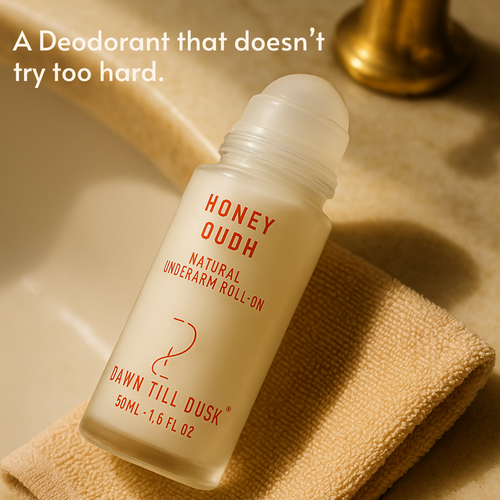 Honey Oudh Deodorant (Glass Bottle- 50ML)