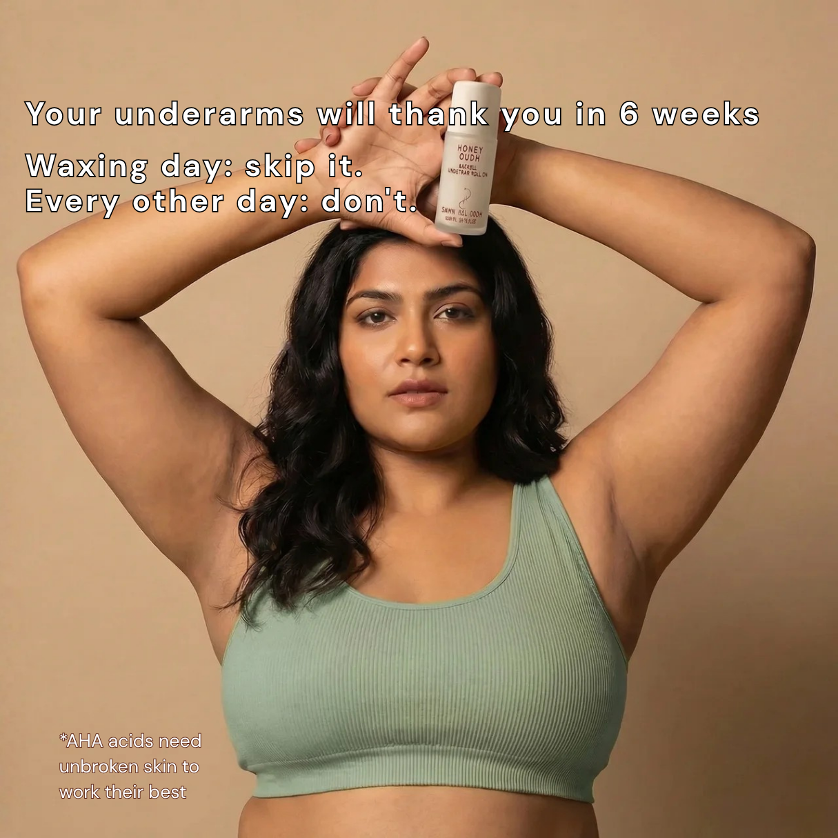 Honey Oudh Deodorant (Glass Bottle- 50ML)