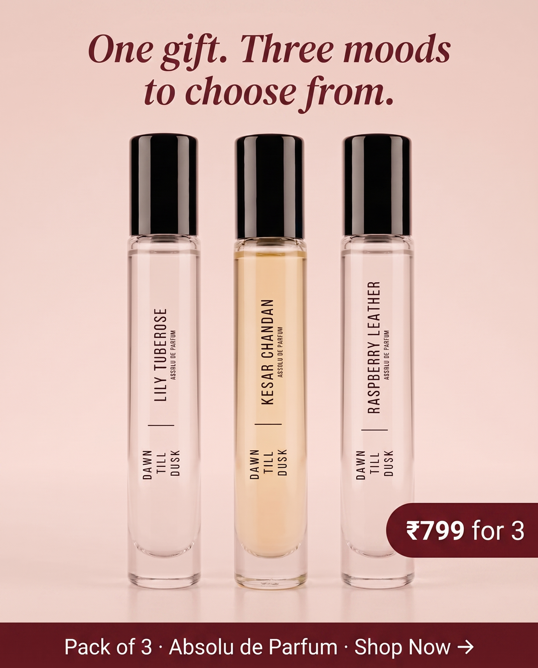 Absolu de Parfum - Handmade - Set of 3 x 10mL