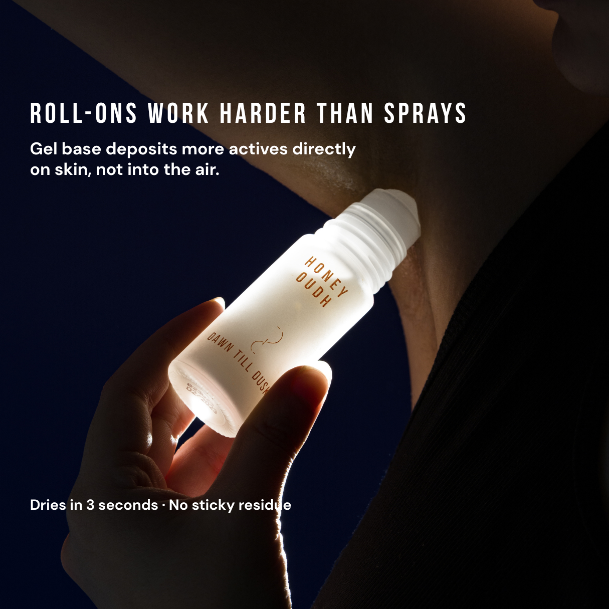 Honey Oudh Deodorant (Glass Bottle- 50ML)