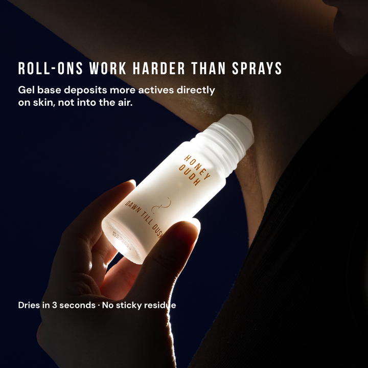 Honey Oudh Deodorant (Glass Bottle- 50ML)