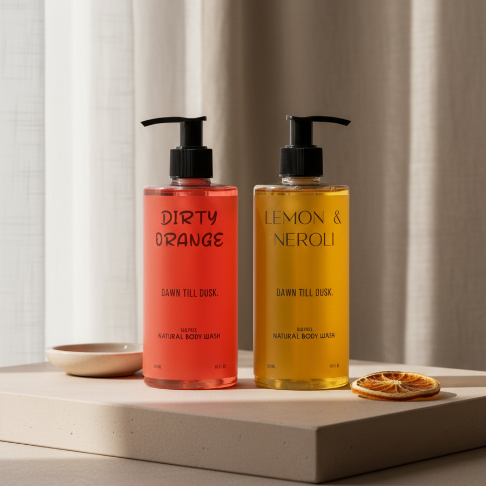 LEMON NEROLI & DIRTY ORANGE BODY WASH DUO