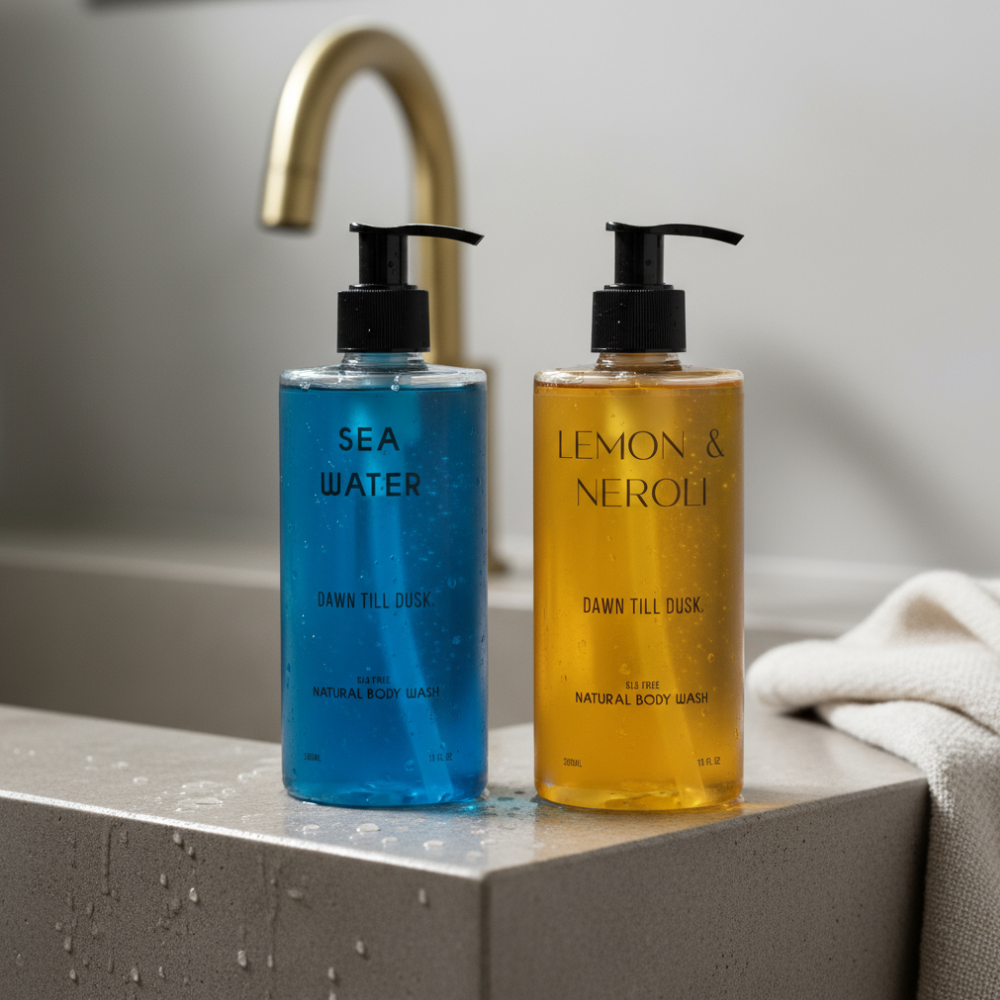 SEA WATER AND LEMON NEROLI BODYWASH DUO
