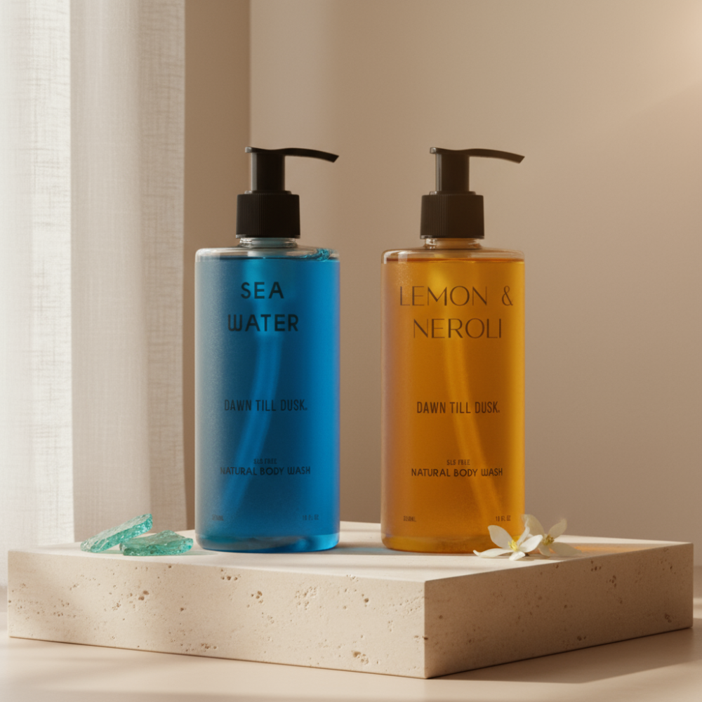 SEA WATER AND LEMON NEROLI BODYWASH DUO