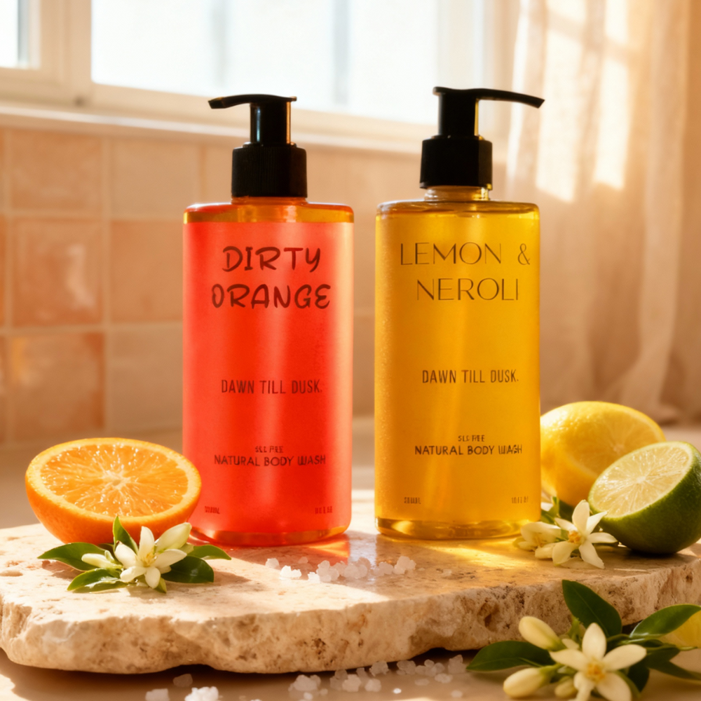 LEMON NEROLI & DIRTY ORANGE BODY WASH DUO