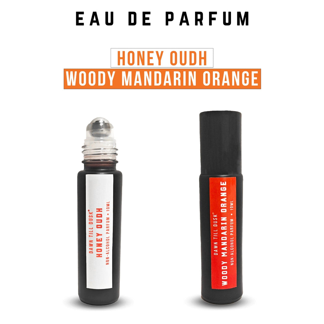 Eau De Parfum 10ml Roll On - Non Alcoholic - Premium Fine French Parfum - 40% Skin Safe Perfume Oil - Travel Friendly - Trial Pack