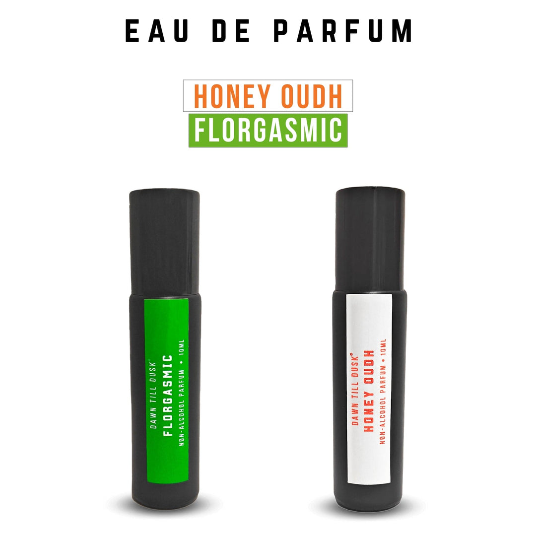 Eau De Parfum 10ml Roll On - Non Alcoholic - Premium Fine French Parfum - 40% Skin Safe Perfume Oil - Travel Friendly - Trial Pack