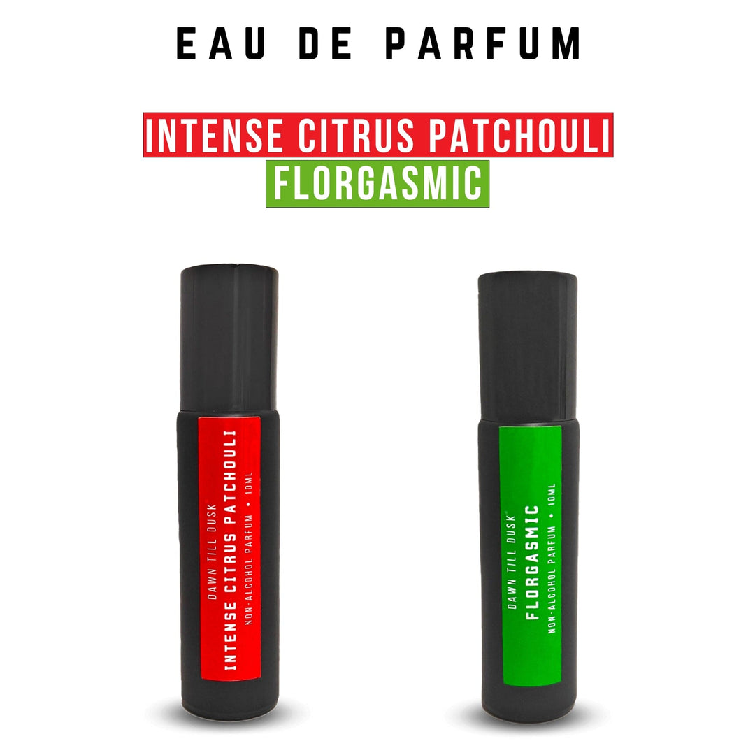 Eau De Parfum 10ml Roll On - Non Alcoholic - Premium Fine French Parfum - 40% Skin Safe Perfume Oil - Travel Friendly - Trial Pack