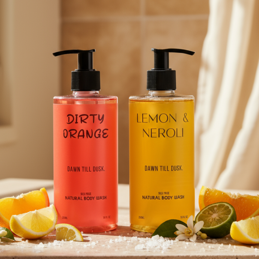 LEMON NEROLI & DIRTY ORANGE BODY WASH DUO
