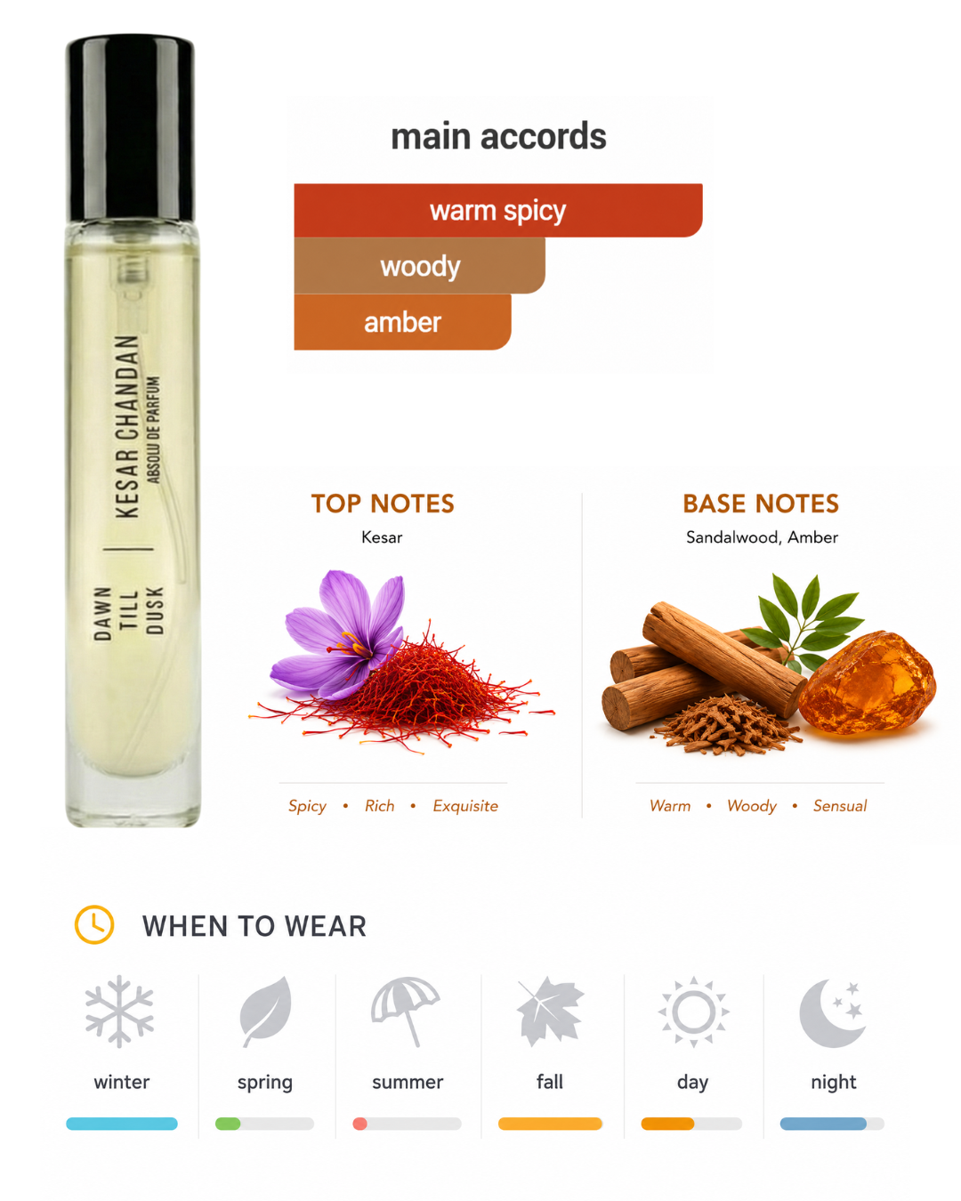 SMOKE &amp; SAFFRON DUO