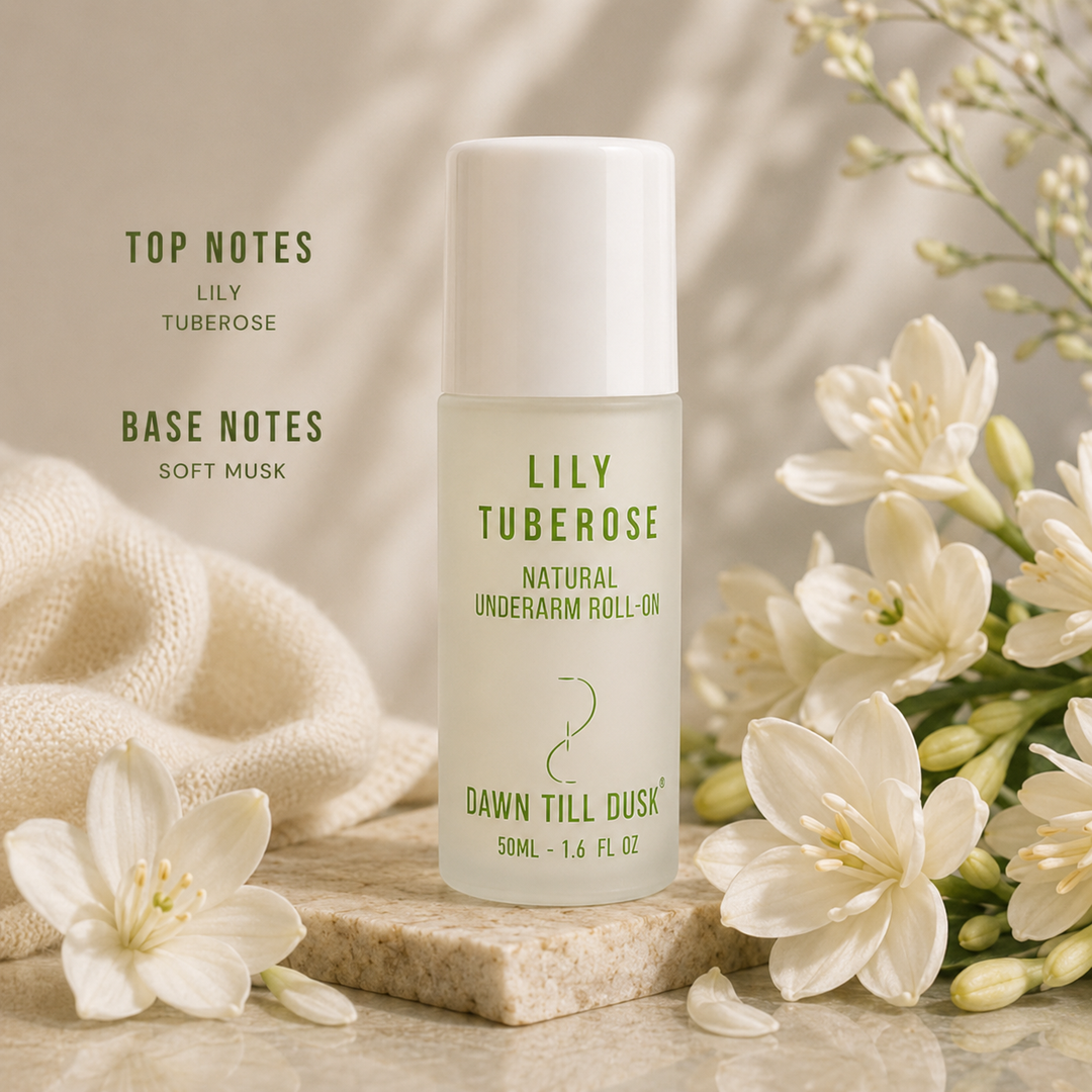 Lily Tuberose Deodorant | Non-Toxic, Alcohol-Free, Long-Lasting (50ml)