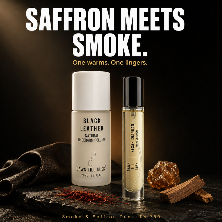 SMOKE &amp; SAFFRON DUO
