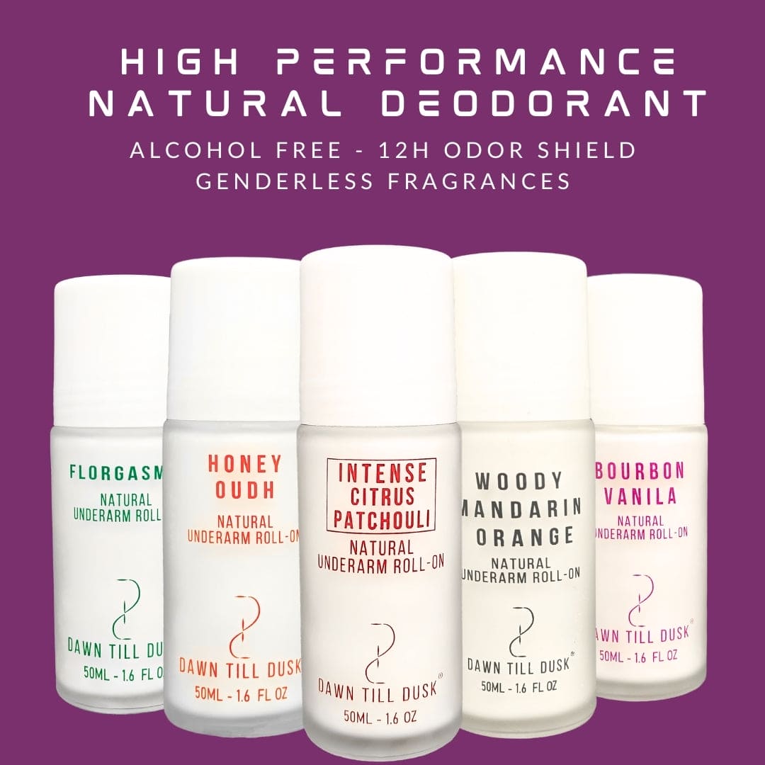 Intense Citrus Patchouli Deodorant (Glass Bottle - 50ML)